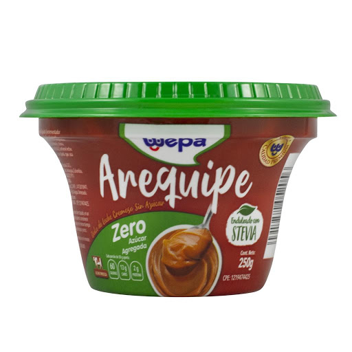 AREQUIPE WEPA CON STEVIA 250 GR
